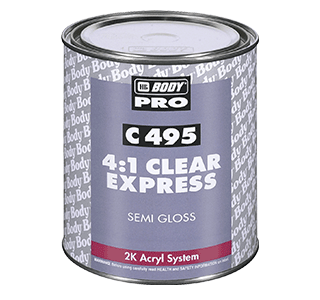 C495 4:1 Clear Express Semigloss