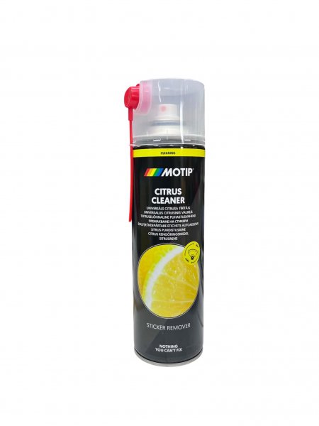 Спрей за премахване на стикери - цитрус Motip Citrus Cleaner 