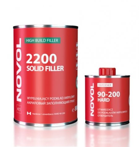 SOLID FILLER 2200 Акрилен грунд 4+1 